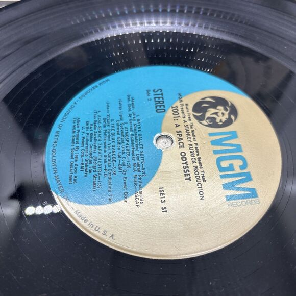 2001 A Space Odyssey Movie Soundtrack / Vinyl LP - GRG Tested - Picture 3 of 11
